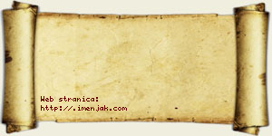 Anđela Cerović vizit kartica